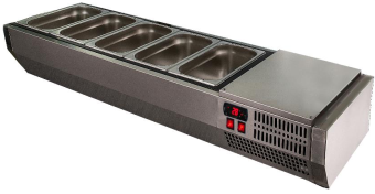 Витрина настольная Polair VT2-G (1-4) для ингредиентов